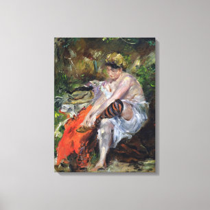 Nach dem Schwimmen, 1906 Leinwanddruck