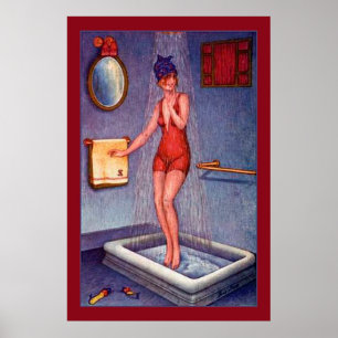 Nach dem Schwimmen Poster