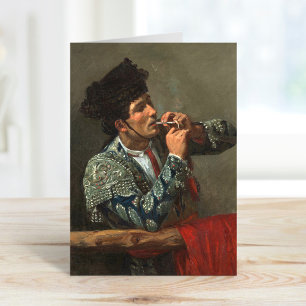 Nach dem Stierkampf   Mary Cassatt Karte