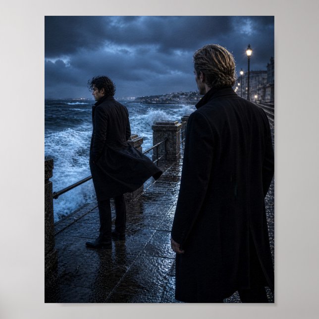 Nach dem Sturm | Gay Art Project Poster (Vorne)