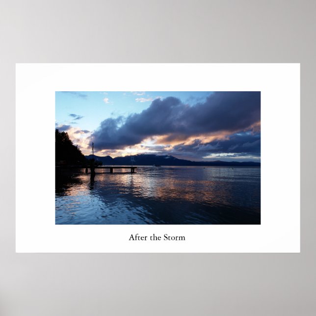 Nach dem Sturm Poster (Vorne)