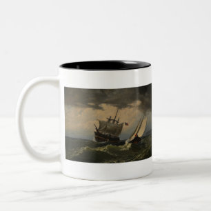 Nach dem Sturm von William Bradford Zweifarbige Tasse