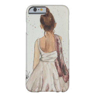 Nach dem Tanz-Ballett-Aquarell iPhone 6/6s Fall Barely There iPhone 6 Hülle