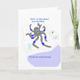 Nach dem Unfall gut ausgehen Karte