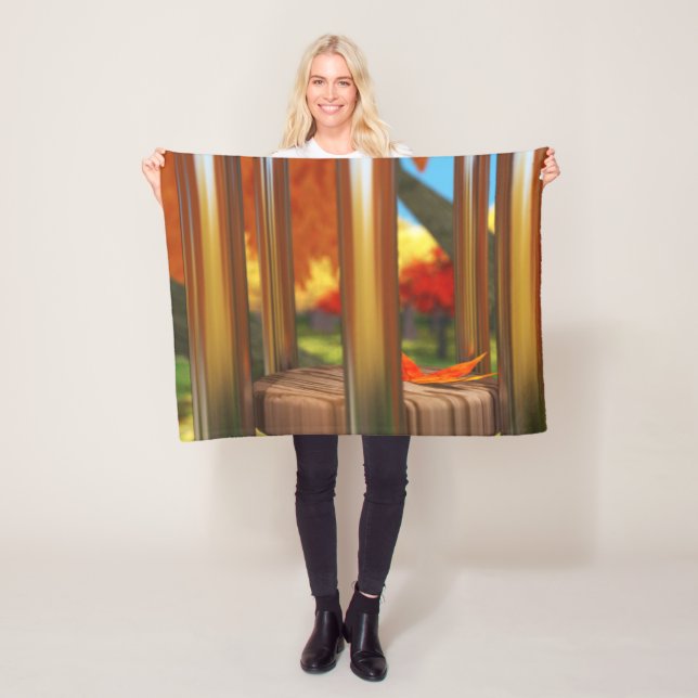 Nach dem Wind Fleece Blanket (Beispiel)