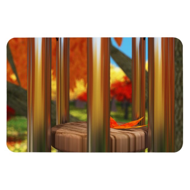 Nach dem Wind Flexible Magnet (Horizontal)