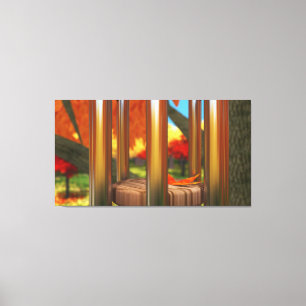 Nach dem Wind Wrapped Canvas Leinwanddruck