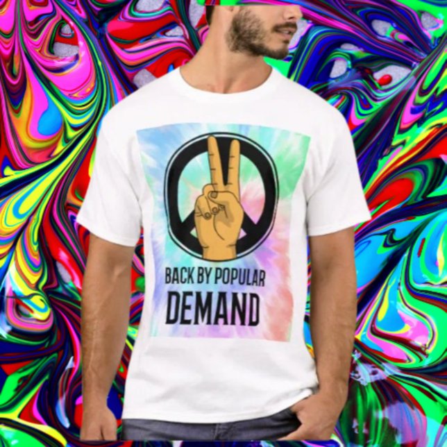 Nach der allgemeinen Nachfrage zurück | Peace Sign T-Shirt (Von Creator hochgeladen)