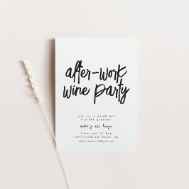 Nach der Arbeit Party Unternehmenseinladung Einladung