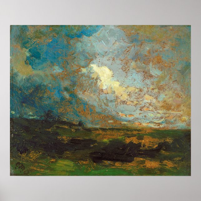 Nach der Dusche - Edward Mitchell Banister Poster (Vorne)