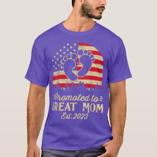 Nach der ersten Mama 2023 zur Großen Mama beförder T-Shirt