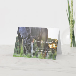 NACH DER Grußkarte ANZEIGEN Dankeskarte