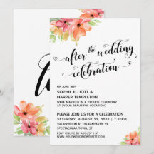 Nach der Hochzeit Hört sich Blumenschrift