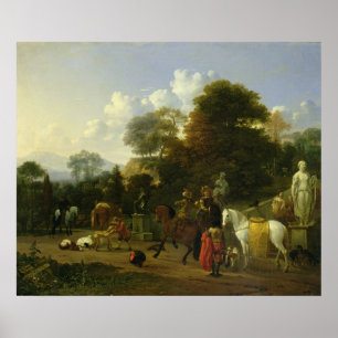 Nach der Jagd, c.1644 Poster