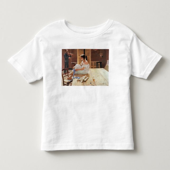 Nach der Pose 1884 Kleinkind T-shirt (Vorderseite)