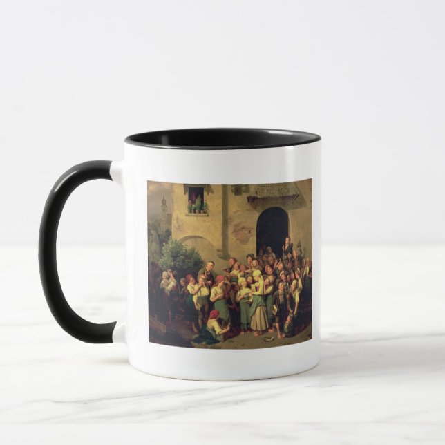 Nach der Schule, 1844 Tasse (Links)