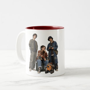 Nach der Schule Zweifarbige Tasse