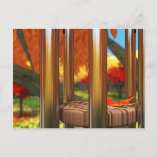 Nach der Wind-Postkarte Postkarte (Vorderseite)