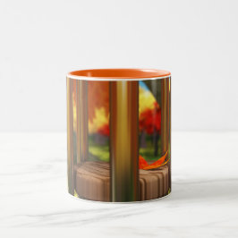 Nach der Wind-Tasse Zweifarbige Tasse