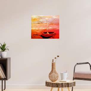 Nach einem Traum Entspannung Poster