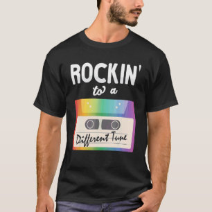 Nach einer anderen Melodie rocken Autismus  Autist T-Shirt