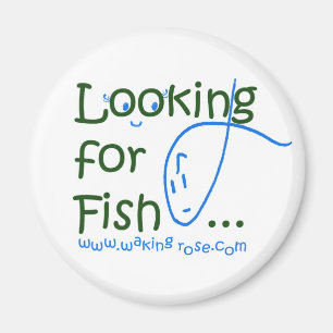 Nach Fischen suchen… Magnet