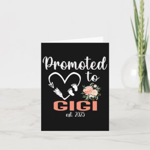 Nach Gigi Est 2025 Mütter Tag New Gigi befördert Karte