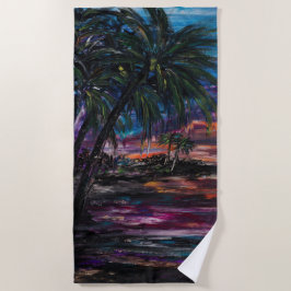 Nach Glow Beach Handtuch