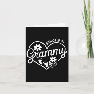 Nach Grammy Est befördert. 2026 Oma, New Baby Ann Karte