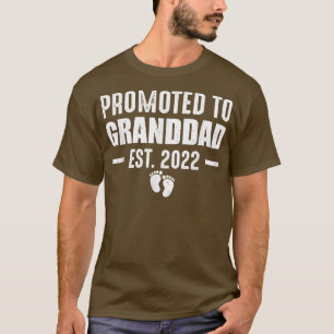 Nach Granddad Est 2022 angekündigte Schwangerschaf T-Shirt