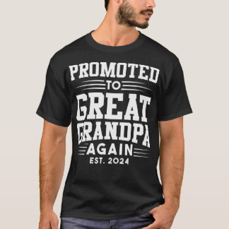 Nach Großvater befördert 2024 Schwangerschaft und T-Shirt