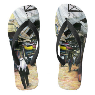 Nach Hause gehen durch die Antike, Jerusalem Flip Flops
