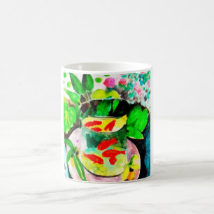 nach Henri Matisse, The Goldfish, digital zeichnen Kaffeetasse