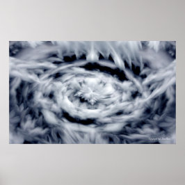 Nach innen driftend poster