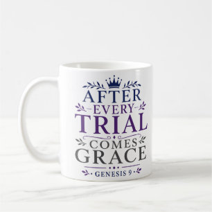 Nach jeder Prüfung kommt Gnade Christlich inspirie Kaffeetasse
