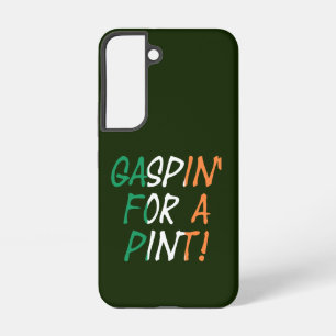 Nach Luft schnappend für ein Pint überlagert auf i Samsung Galaxy Hülle