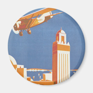 Nach Marokko mit dem Flugzeug Magnet