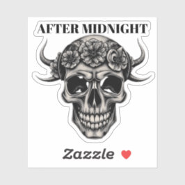 NACH MITTERNACHT AUFKLEBER