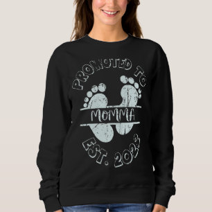 Nach Momma 2022 zur ersten Mama für Junge Mutter b Sweatshirt