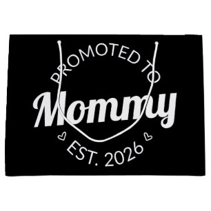 Nach Mommy Est befördert. 2026 Große Geschenktüte