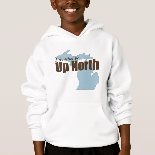 Nach Norden - Michigan Hoodie (Vorderseite)