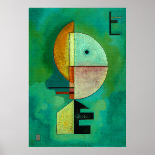 nach oben - Kandinsky Poster