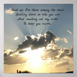 Nach oben schauen - eine Hommage an einen geliebte Poster