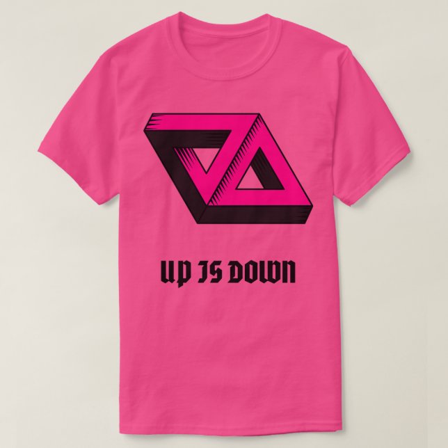 nach oben T-Shirt (Design vorne)