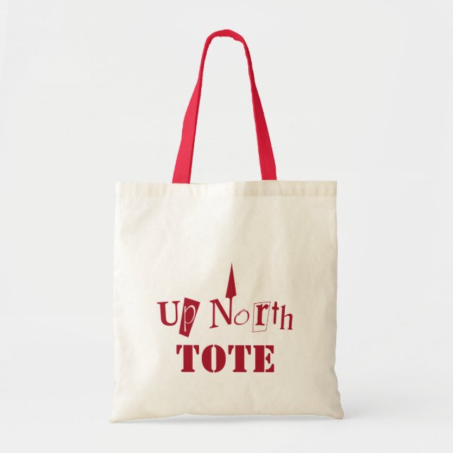Nach oben Tasche - Fun Red Type (Vorne)