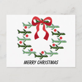 Nach oben und weg Kranken-Urlaubskarte Postkarte