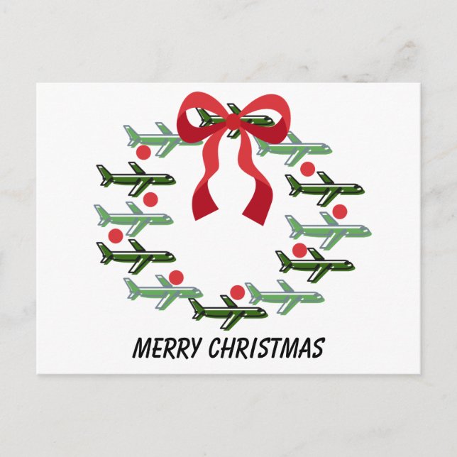 Nach oben und weg Kranken-Urlaubskarte Postkarte (Vorderseite)