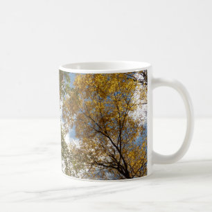 Nach oben zu Herbstlaub II Herbst Natur Kaffeetasse