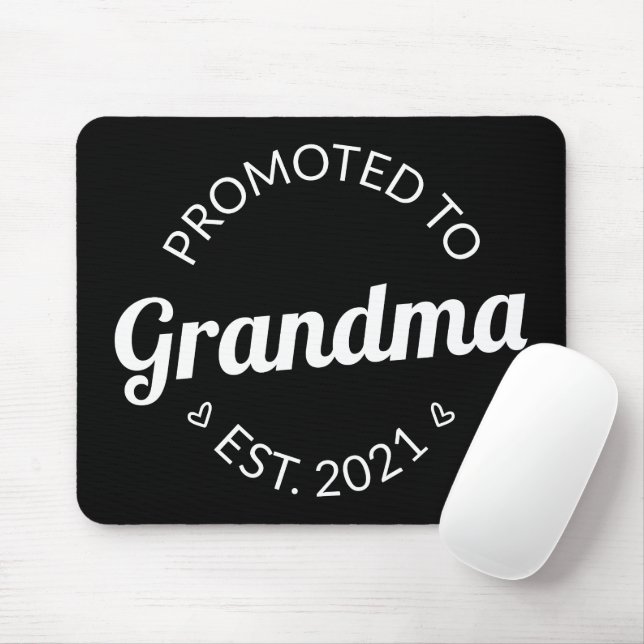 Nach Oma Est befördert. 2021 Mousepad (Mit Mouse)