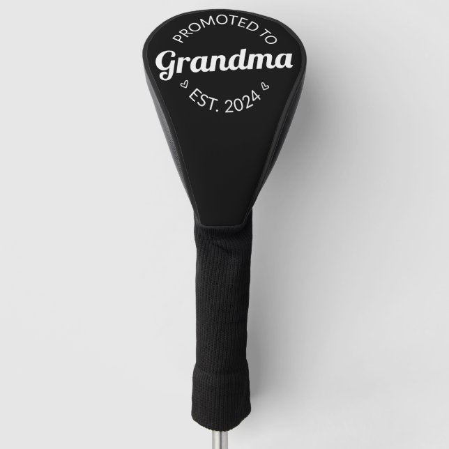 Nach Oma Est befördert. 2024 I Golf Headcover (Vorderseite)